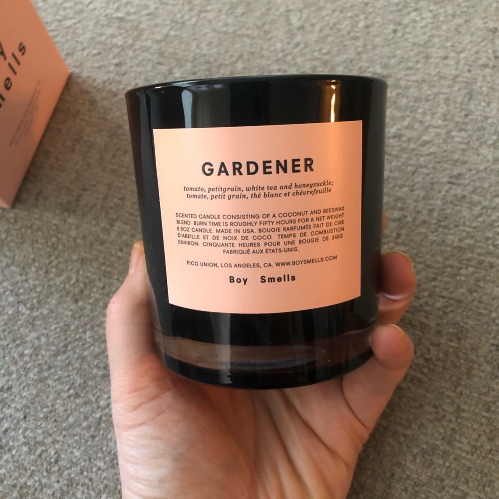 Boy Smells Gardener Candle
